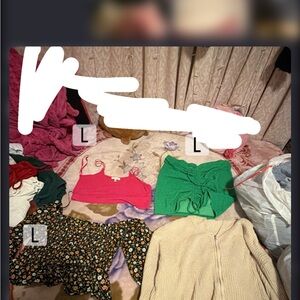 Pink Cropped Tank Top - Women’s Strappy Summer Top